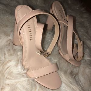 Fashion Nova Ankle Strap Heels
